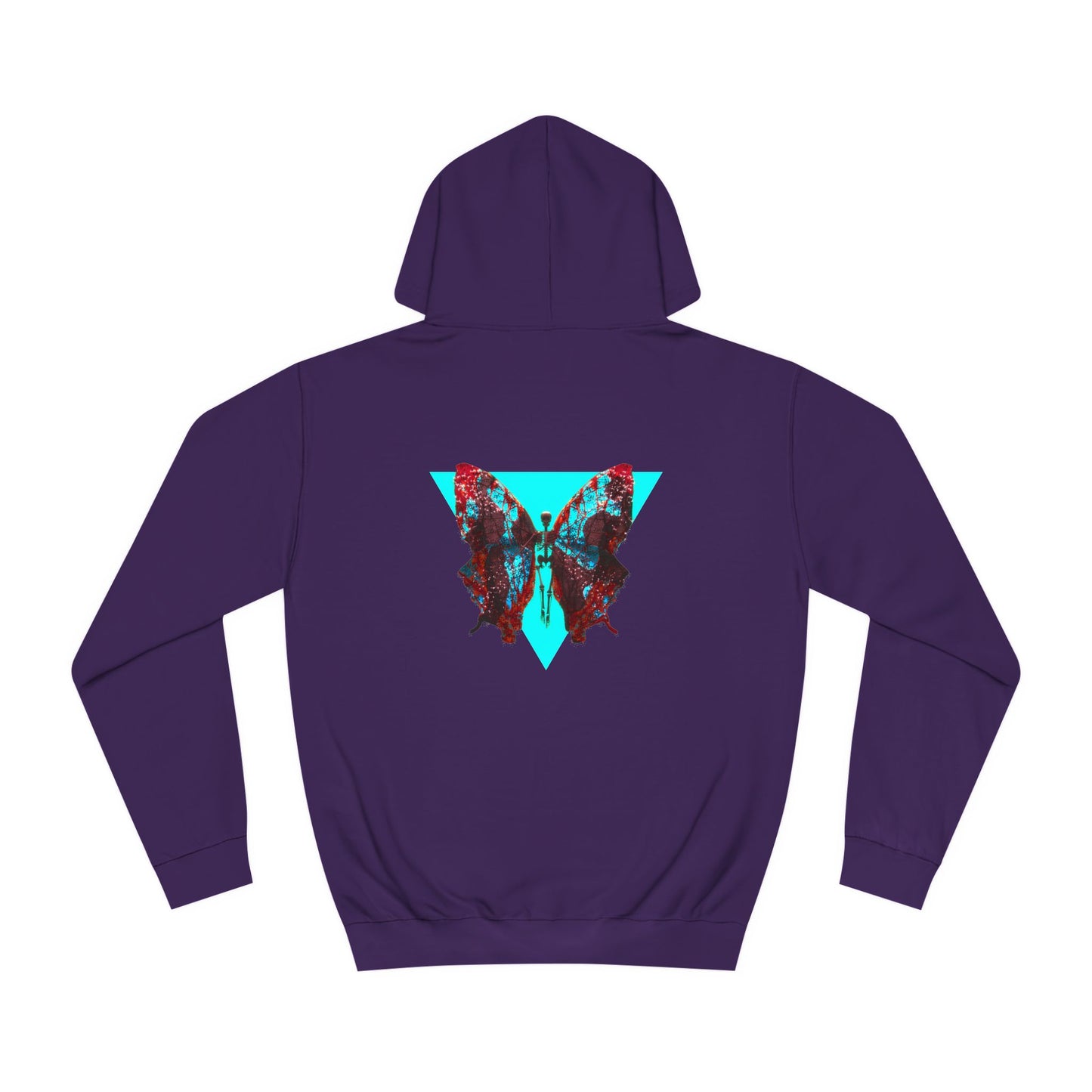 Butterfly Blue Hoodie